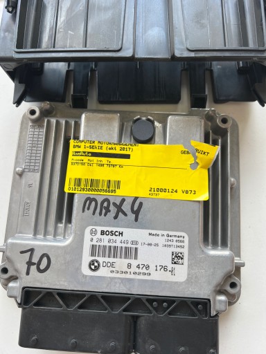 BMW f20 B37D15A 1.5 computer ECU 0281034449 8470176 1039T13452 Originale