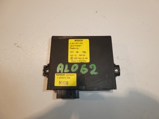 module control unit of the lights MERCEDES S-KLASA W220 2208203026