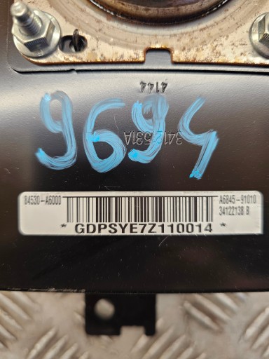 airbag airbag of the passenger 84530-A6000 A6845-91010 HYUNDAI I30 II