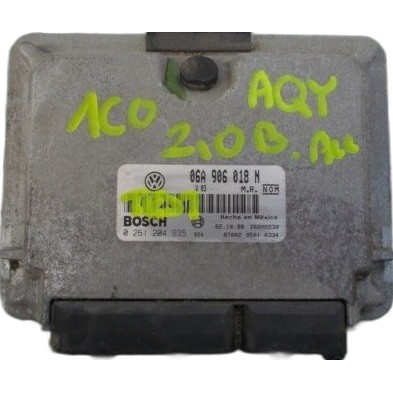Контролер двигуна vw new beetle 1998 1c0 06a906018n 2.0 бензин aqy