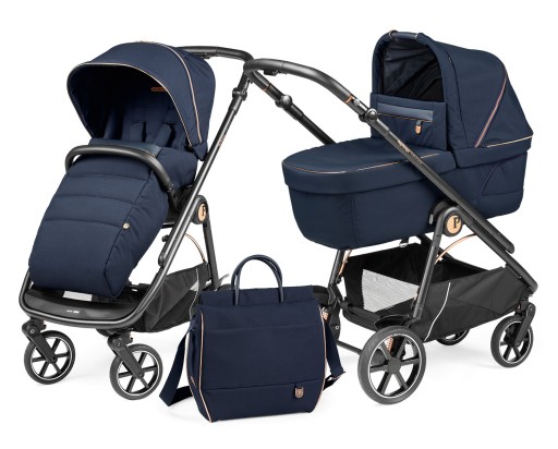 Коляска 2 в 1 Peg-Perego Veloce Blue Shine