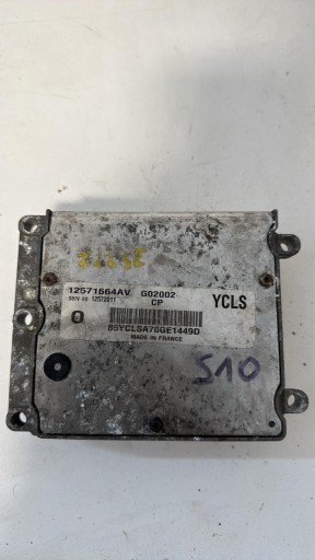 OPEL VECTRA C computer control unit 2.2 16V 12571664AV