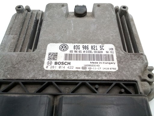 VW Audi Seat Skoda computer Centralina Motore