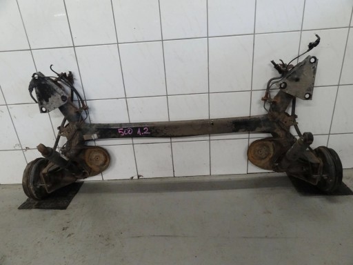 OKL5317 - Fiat 500 2012 hb 3d 1.2 8v балка підвіска вісь задня задня