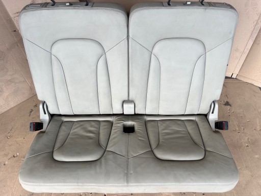AUDI Q7 4L Sitze Sitz Sitz III 3 RZAD Leder JASNA