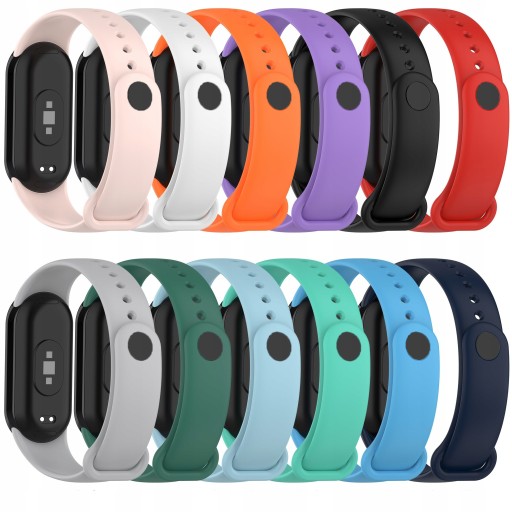 Zestaw 12 Opasek Do Xiaomi MI Band 8/9 Różne