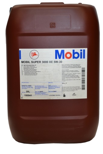 MOBIL SUPER 3000 XE 5W30 20L Лодзь