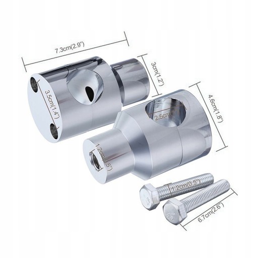 1615200051212 - Универсальное круглое крепление на руль Riser.