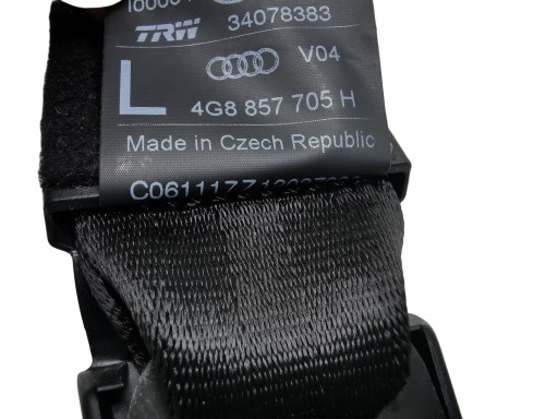 tension belt safety left DOCIAG AUDI A7 C7 S7 4G LIFT 2018 4G8857705H