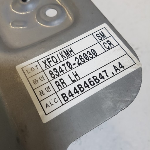 ELE mechanism windows left rear HYUNDAI SANTA FE and 83470-26030