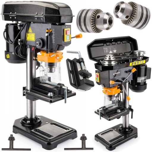 НАСТІЛЬНИЙ СВЕРДЛИЛЬНИЙ ВЕРСТАТ З ЛАЗЕРНИМ СТОВПОМ + ЛЕЩАТА