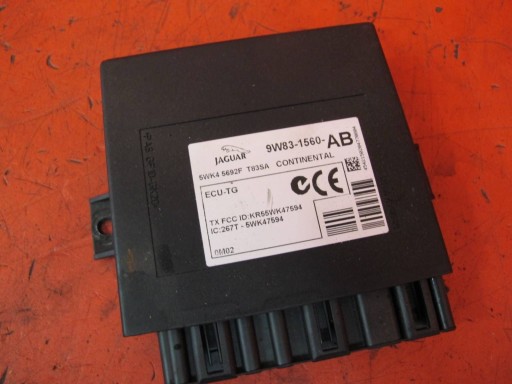 JAGUAR XF XFR X250 module control unit ECU 9W83-1560-AB