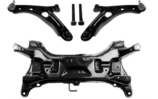 ST.RZ.CT.011+WAHACZE+ŚRUBY1 - Сани рама коромисла Болти TOYOYTA Aygo CITROEN C1