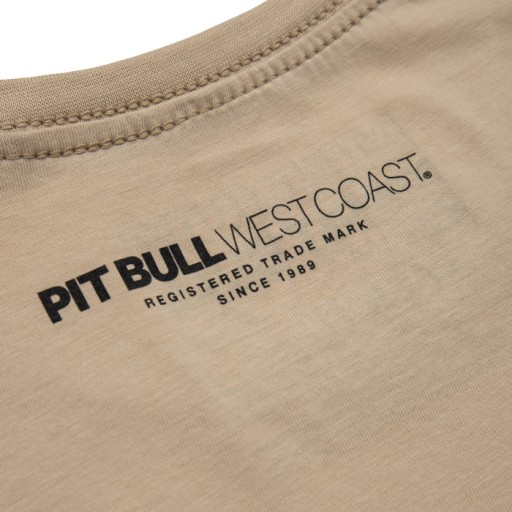 Koszulka Pit Bull Classic Logo &#x27;21 Piaskowa M 10700575052 Odzież Męska T-shirty DN UPCRDN-9