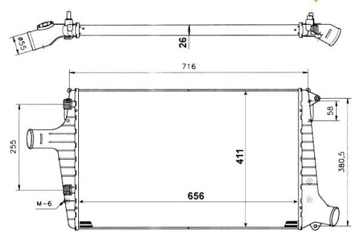 30118A - ИНТЕРКУЛЕР NRF AUDI A6 2.5 TDI (4B2.C5)