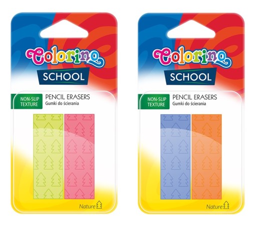 Гумка Colorino Multicolor 2 шт.