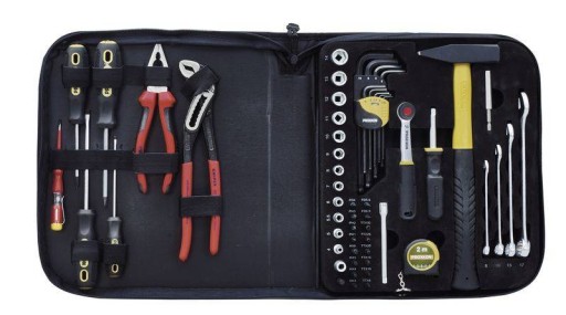 PROXXON PR23670 НАБІР РІЗНИХ ІНСТРУМЕНТІВ У ЧОХАЛІ