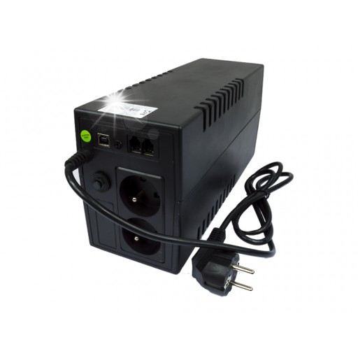 Джерело безперебійного живлення ups lcd 650va 360w 7ah + програм