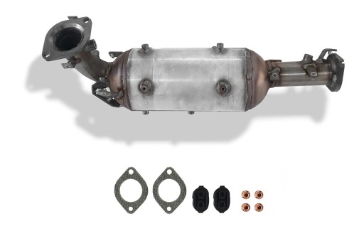 1027 - Nissan Navara D40 2.5 DCI фильтр FAP DPF B0802EC00A