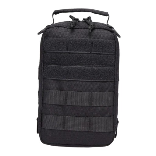 Organizér miniaplikácií Kompaktná úložná taška na drobnosti Oxford Cloth Utility Black