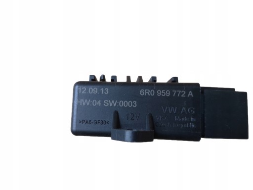 VW SKODA Unité de contrôle de chauffage Sièges 6R0959772A