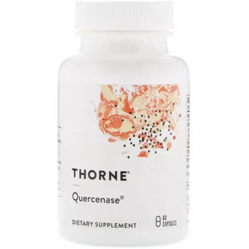 THORNE RESEARCH Quercenase - Quercetin a Bromelain (60 kaps.)