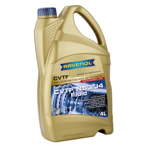 Трансмиссионная жидкость ravenol cvtf ns3/j4 4л 1211132-004