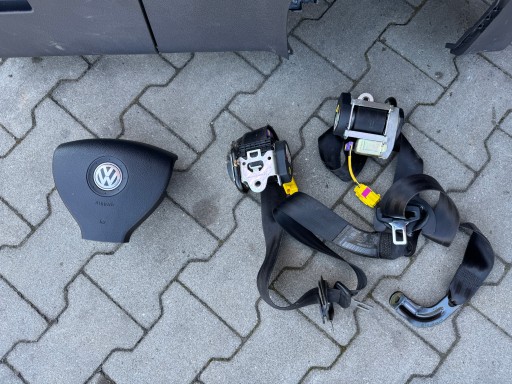 console dashboard airbag tension belts VW GOLF V plus