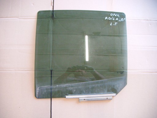 8-14 - OPEL AGILA B 08-14 ЗАДНЕЕ ЛЕВОЕ СТЕКЛО