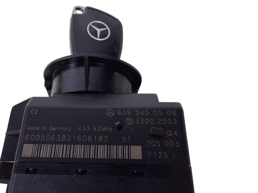 MERCEDES VITO W639 ignition + key ORG. 6395450508