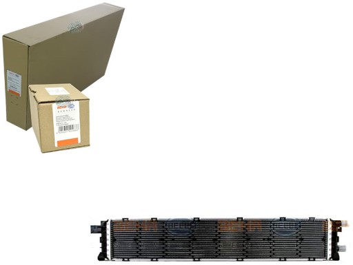 BRH8MK 376 - РАДИАТОР ИНТЕРКУЛЕРА BEHR HELLA AUDI A4 3.0 TFSI