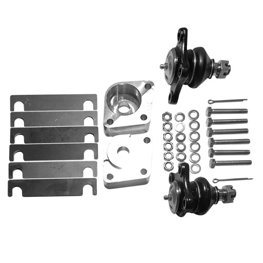 D_MP_II_20mm - Расстояние коромысла pajero ii, pajero sport i, l200 - 20мм + пластины + штифты