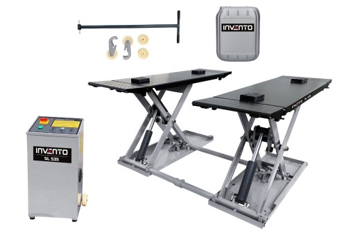 INVENTO SL S35 3.5T 230V - Ножичний підйомник для широких автомобілів