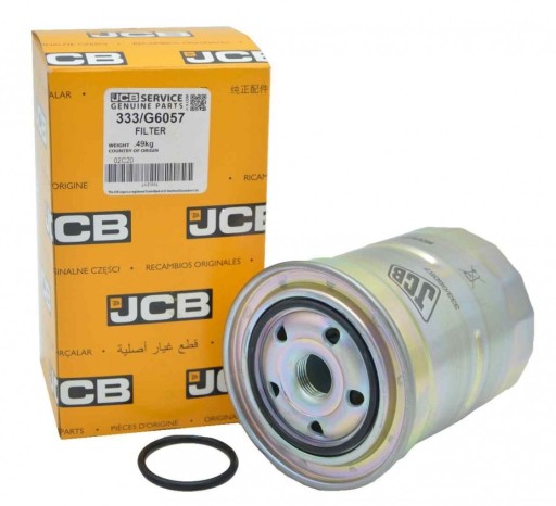 333/G6057 - Оригінальний паливний фільтр екскаватор JCB 86C-1 333 / G6057