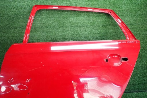 SKODA RAPID SPACEBACK 12- door left rear. rear part