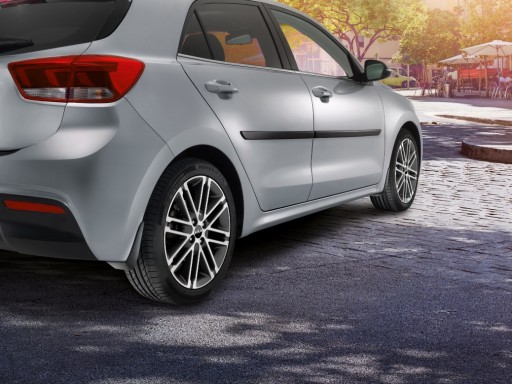 Комплект молдингов боковых дверей Kia Rio IV YB (2016-2023)