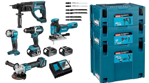 MAKITA КОМБО НАБОР 5ШТ 18V 3X5. 0AH DLX5044TJ