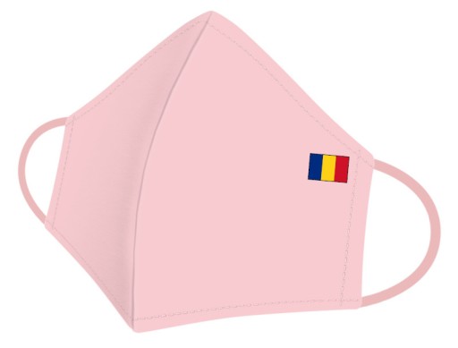 Бавовняна маска CosmosModa рожева 1 шт.