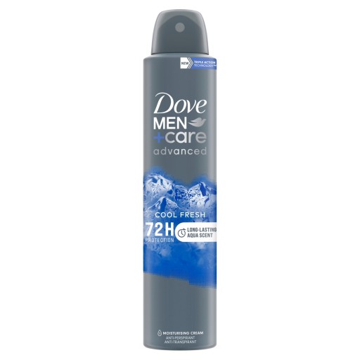dove men+care cool fresh antyperspirant w sprayu 200 ml   
