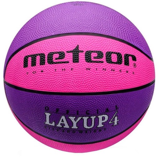 METEOR Basketbalová lopta Kôš LAYUP Veľkosť 4