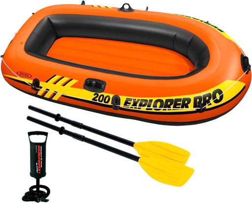 Надувний човен Intex Explorer Pro 200 196 див