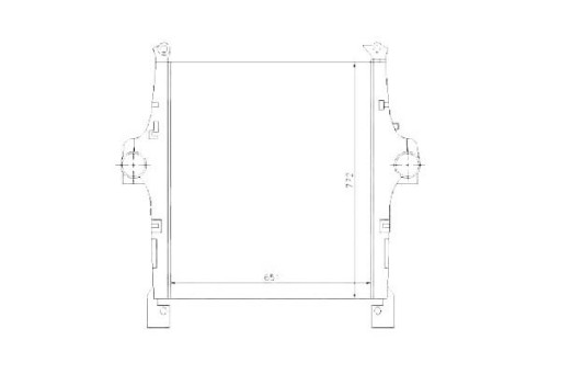 30201/NRF - NRF ОХОЛОДЖУВАЧ ПОВІТРЯ НА ЗАХОДІ (НИЗЬКА КАБІНА)
