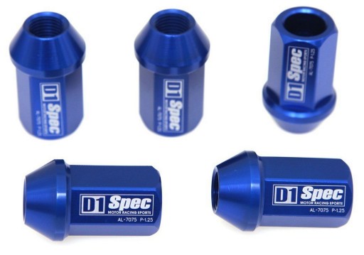 Кованые колесные гайки D1 SPEC 12X1, 5 Оригинал 40 мм