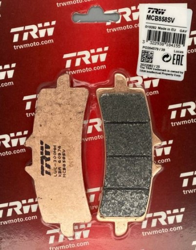 MCB858SV - Колодки HAM передняя TRW Triumph 675 Daytona R 12