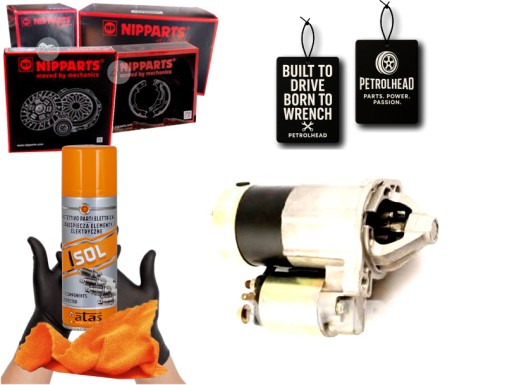 NIPJ5210505#ECS-PCP+K - Стартер mitsubishi kia hyundai nipparts nippart #petrolhead pro+ kit4