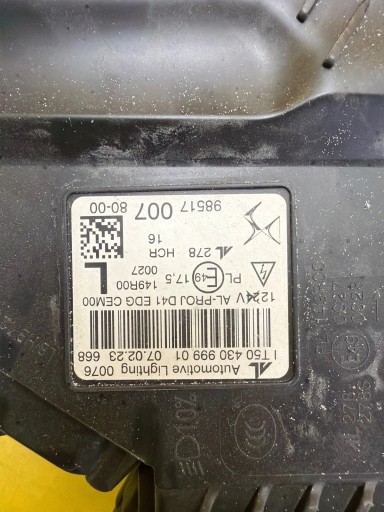světlo levá DS4 II Full Led 21- 9851700780-00