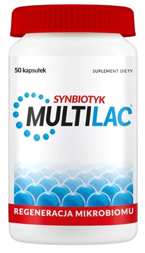 Multilac Synbiotikum 50 kapslí