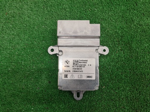 BMW X3 G01 5 G30 G31 MODULO SENSOR AIRBAG AIRBAG 5A19AC1