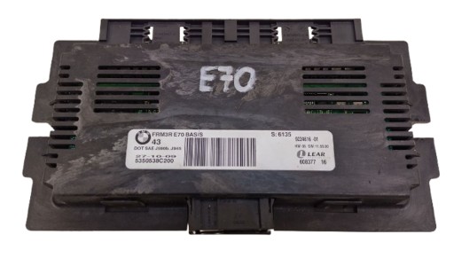 Модуль освещения bmw x5 e70 9224616