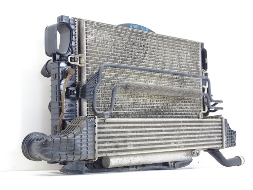 KOMPLET der Kühler Lüfter MERCEDES E W211 3.0 CDI A2115001693
